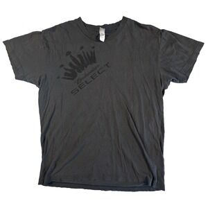 Budweiser‎ Select Unisex T-Shirt Size Medium Dark Grey with Crown